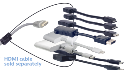 DL-AR11434 HDMI Adapter Ring with 8 Adapters