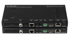 HDMI 2.0 18G 4K60 4:4:4 HDR extender set - 330 ft (100 m)