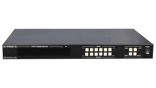 DL-HDM66-SS 6x6 HDMI matrix HDMI 2.0, HDCP 2.2 compliant