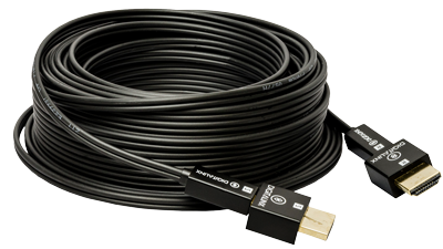 DL-HFC-050F 50' Liberty Plenum rated Hybrid Copper / Fiber Optic HDMI with detachable heads