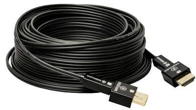 DL-HFC-075F 75' Liberty Plenum rated Hybrid Copper / Fiber Optic HDMI with detachable heads