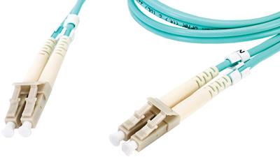 Fibertron DMM10LCLC-030M 100' Duplex Fiber Optic Patch OM3