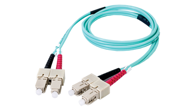 DMM10SCSC-001M 3.3' Duplex Fiber Optic Patch cable OM3 Laser Optimized Multimode SC-SC