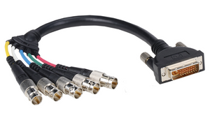 E-DVI/A-5BNCF-6 6' Liberty Premium Molded DVI Analog to 5 BNC female cable