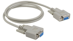 E-DB9F-F-NULL-10 10' D-SUB DB9 female to female null modem cable