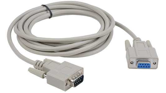 E-DB9M-F-10 10' Economy Molded D-SUB DB9 male to female extension cable