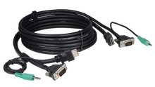Load image into Gallery viewer, E-HDVAM-M-15 15&#39; Tabletop HDMI, VGA and Audio hybrid cables