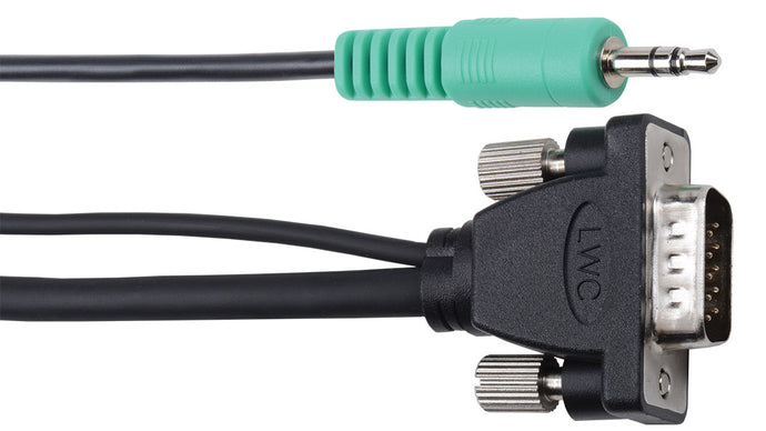 E-MVAM-M-15 15' Micro VGA Cable solutions without ferrites