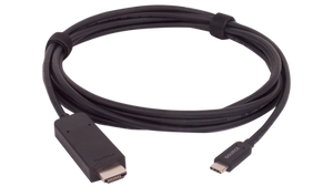 E-UCM-HDM-06F 6' Liberty Brand Molded USB C Male to HDMI A Male Cable