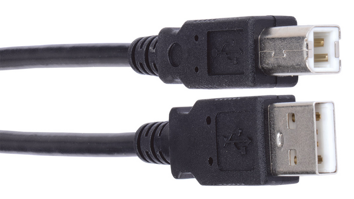 E-USBAB-10 10' USB 2.0 A male to B male