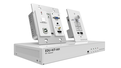EDU-KIT-1H1V HDMI / VGA /USB AV Distribution and Control System