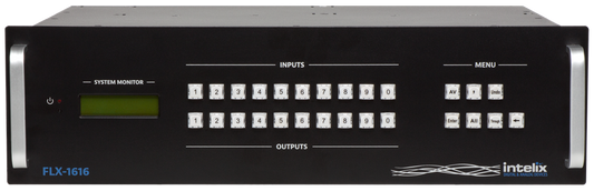 FLX-1616 Flexible Card-Based Matrix Switcher - 16 Input x 16 Output