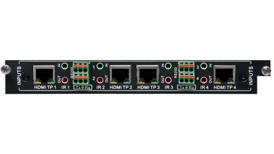 FLX-BI4-BSTK INPUT CARD FOR CARD-BASED MATRIX SWITCHER - HDBASET