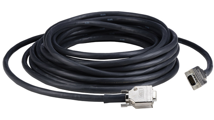 G-VGAM-F-50 50' Liberty Manufactured VGA male to female Plenum extension cable