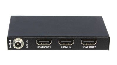 HD12S 1x2 HDMI Distribution Amp (Splitter) HDMI 2.0 18G 4K60 4:4:4 – RF-AV