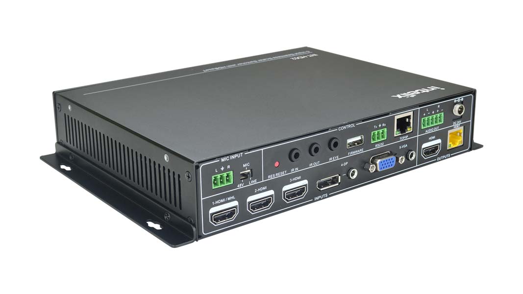 INT-HD52 5x1+1 Auto Switching/Scaling Presentation Switch