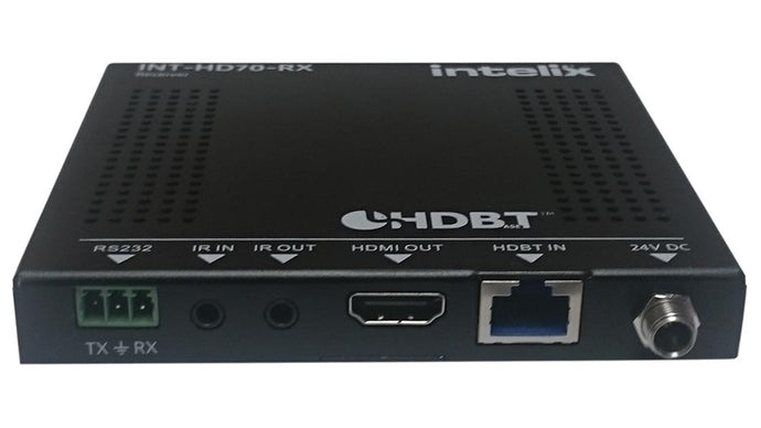 Intelix INT-HD70-RX HDBaseT Receiver - 230 ft (70 m)