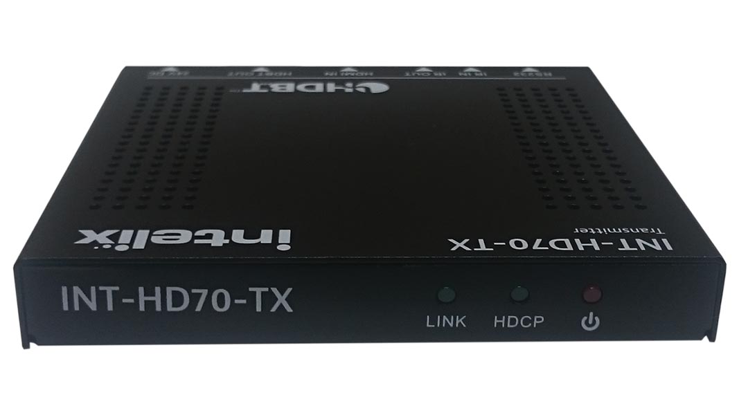 INT-HD70-TX HDMI Slim 70M, POH, IR and Control HDBaseT Extender - Transmitter