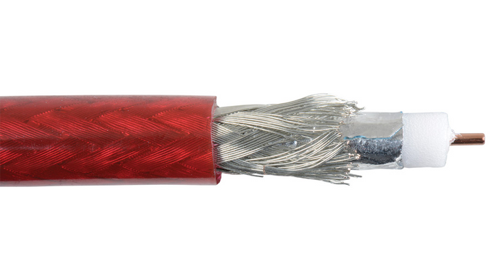 Liberty INTERFLEX-SD-RED Red Serial digital RG59 4.5 GHz coaxial cable