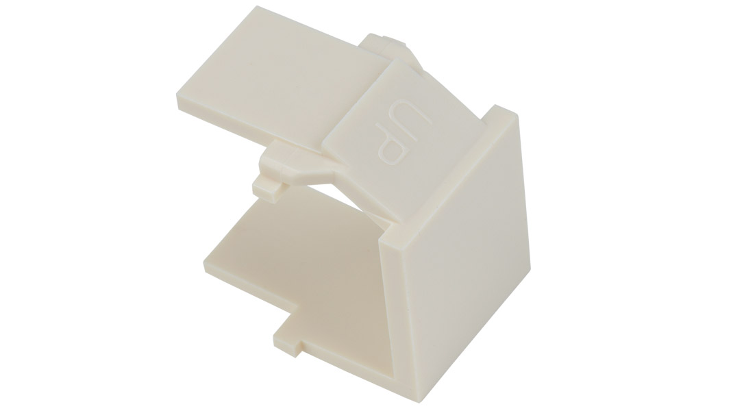 ISK-AL Keystone compatible blank inserts -Almond