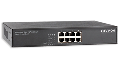 NGSE8H 8-port 10/100/1000M PoE+ Gigabit Ethernet Switch