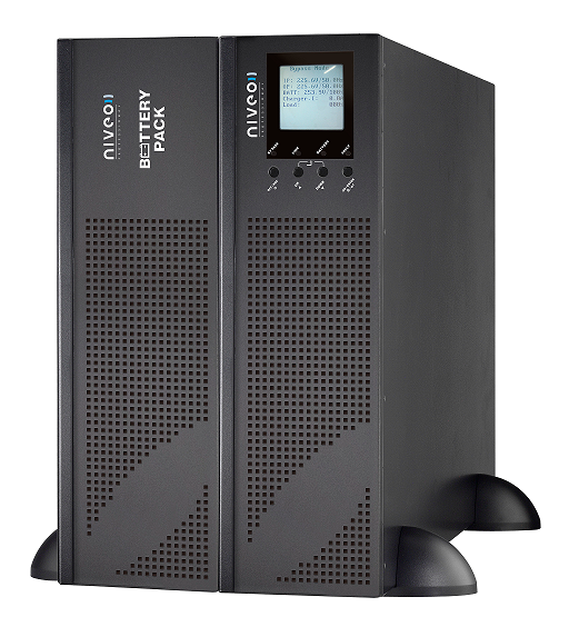 NUPS22-10000U Niveo Professional 10KVA True Sine-wave Double Conversion On-Line UPS, Rack & Tower convertible