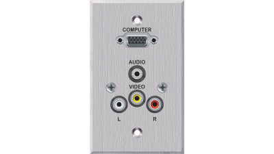 PC-EZ21000-E-T-C EZ2-LINK PLATE VGA+AUD+3RCA