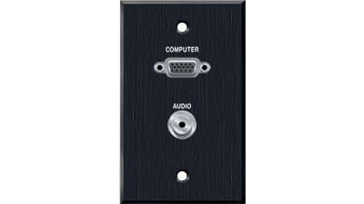 PC-G1520-S-P-B Panelcrafters precision manufactured VGA and 3.5TRS pass through