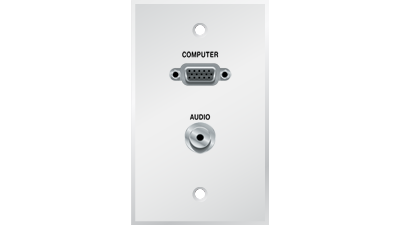 PC-G1520-E-A1-W Panelcrafters precision manufactured VGA to 5 BNC female and a 3.5TRS to terminal block