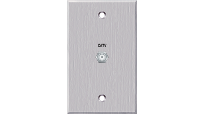 PC-G1800-E-P-C Panelcrafters precision manufactured F-81 F-Connector female pass through