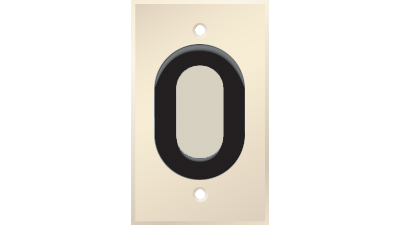 PC-G1960-E-P-A Panelcrafters precision manufactured bulk wire plate with 1 7/8th inch grommet hole