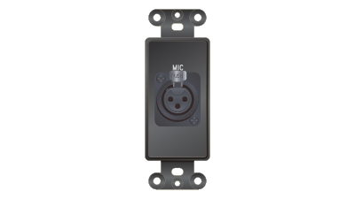 PCD-5750-S-B Decorator format XLR 3-Pin Female solder back plate insert