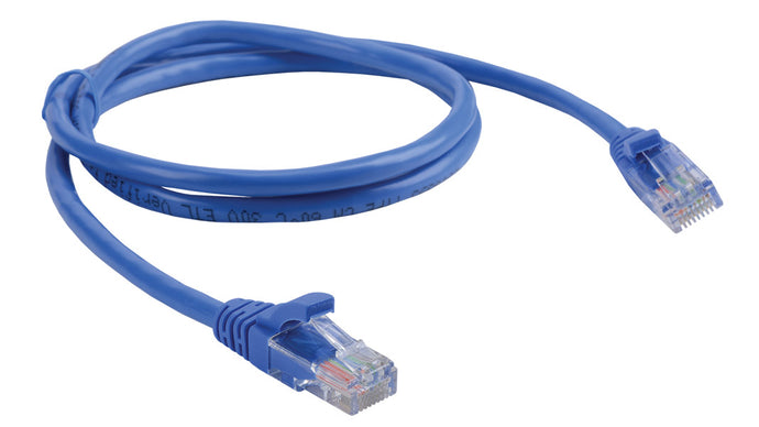 PCE5B200BK 200' LAN Solutions Category 5e U/UTP pre-made patch cable