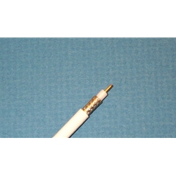 Liberty RG58-CMP-WHT RF195 RG58 solid dual shield plenum cable