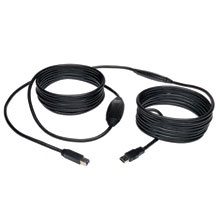 U328-025-BSTK 25' USB 3.0 SuperSpeed Active Repeater Cable A male to B male