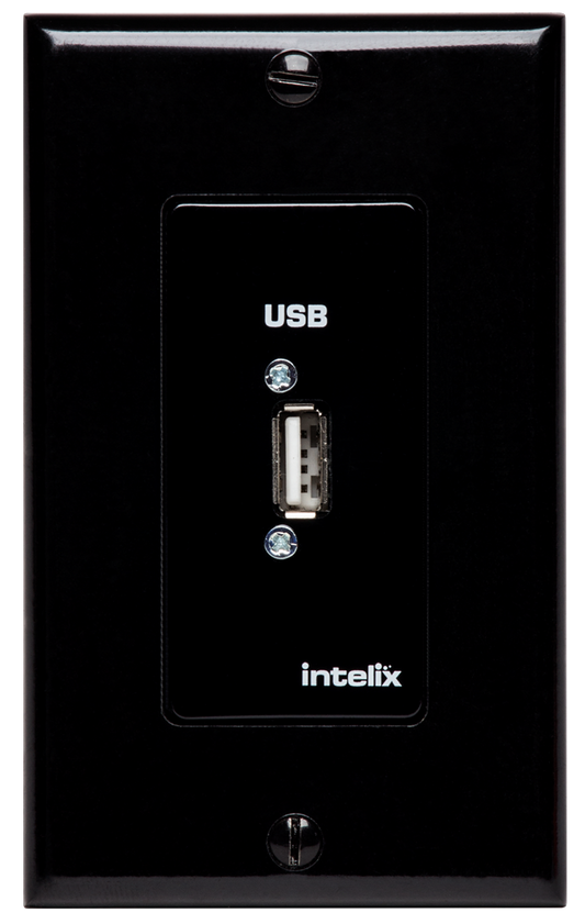 USB-WP-C-B Full-Speed USB Extender Wall Plate - Client Side