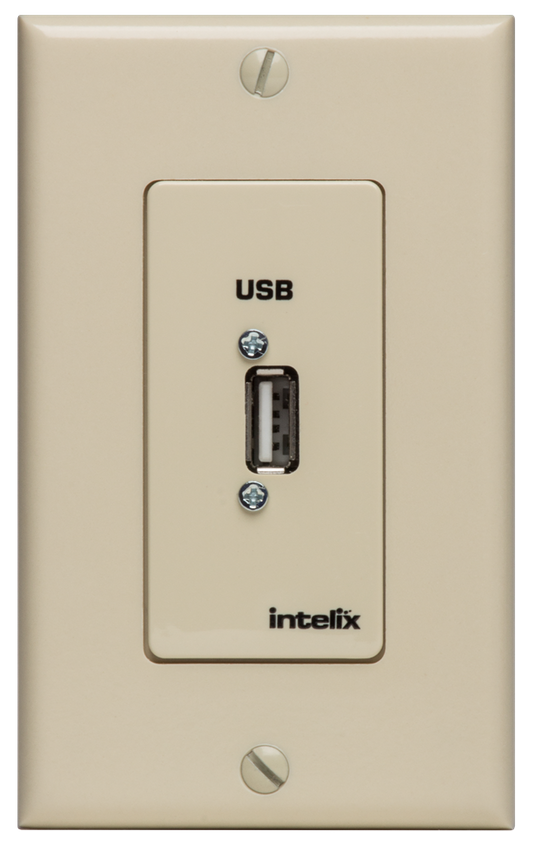 USB-WP-C-I Full-Speed USB Extender Wall Plate - Client Side