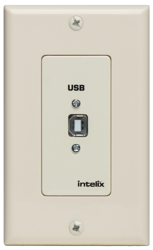 USB-WP-H-A Full-Speed USB Extender Wall Plate - Host Side