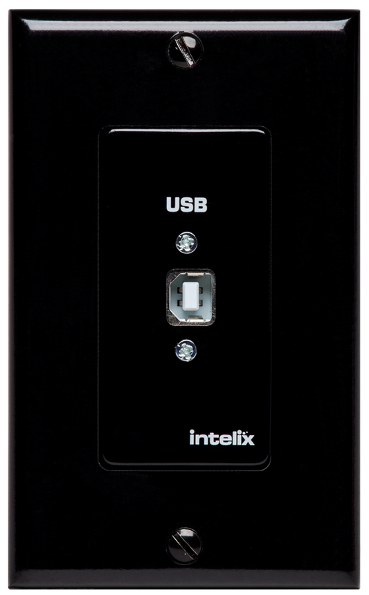 USB-WP-H-B Full-Speed USB Extender Wall Plate - Host Side