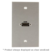 Load image into Gallery viewer, Covid 1-Gang, HDMI Female, Clear Anod Part No. W1114F-CA