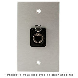 Covid 1-Gang, Neutrik Cat6a Shielded, White Part No. W1147F-W