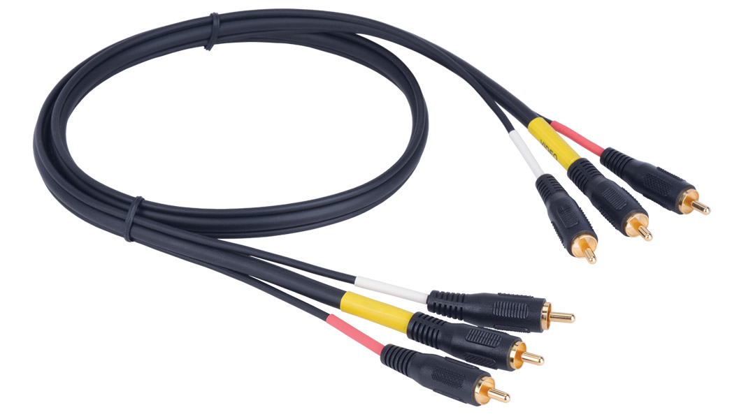 Z100AV25FT 25' Liberty Z100 Triplex RCA Audio/Video cable