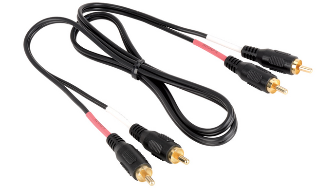 Z100A15FT 15' Liberty Z100 Duplex RCA Stereo Audio cable