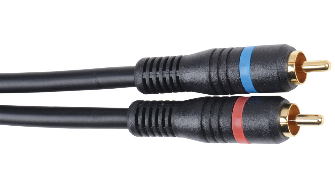 Z200A.5 1.5' Liberty Z200 Duplex RCA Audio cable