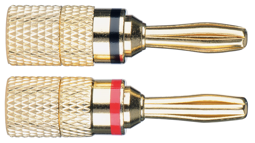 ZB03 Premium Single Banana pairs for speaker level audio cable