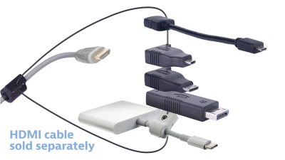 DL-AR10779 DigitaLinx Secure Adapter Ring with 5 Adapters