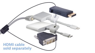 DL-AR11466 DigitaLinx Secure Adapter Ring with 4 Adapters