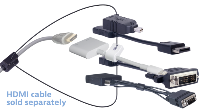 DL-AR12918 DigitaLinx Secure Adapter Ring with 5 Adapters