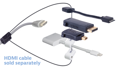 DL-AR9597 DigitaLinx Secure Adapter Ring with 4 Adapters