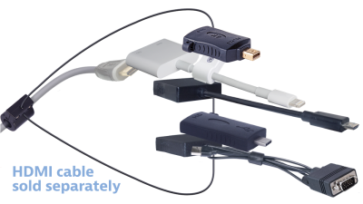 DL-AR9785 DigitaLinx Secure Adapter Ring with 5 Adapters